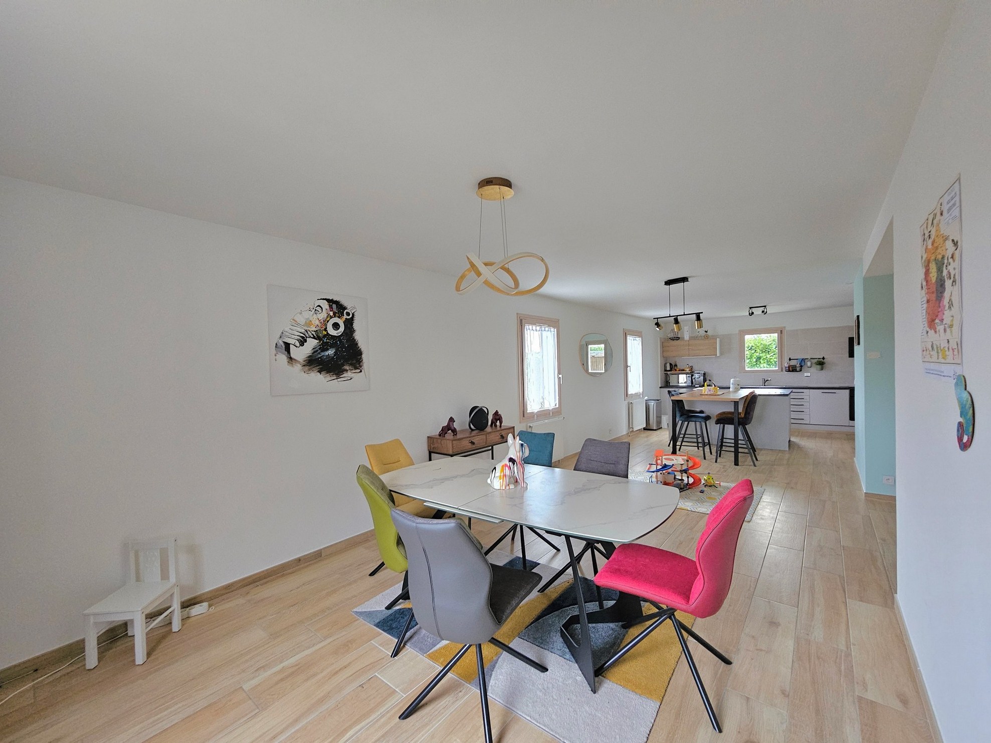 Une maison confortable et lumineuse